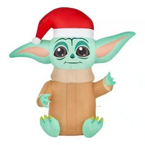 Star Wars The Mandalorian Grogu 3.5 Ft Christmas Inflatable